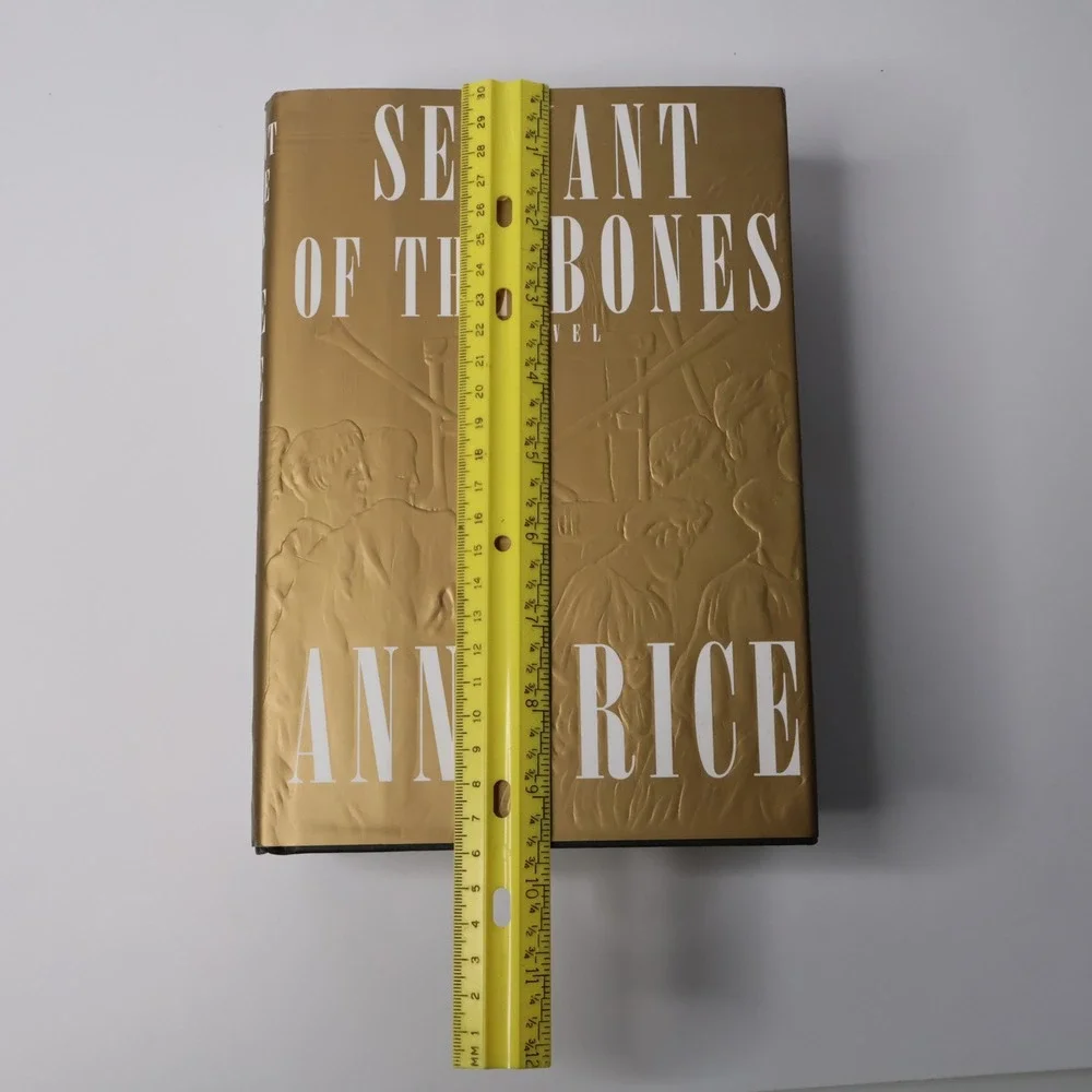 Anne Rice Taltos and Servant of the Bones Hardcover First Edition 2 Book Lot 90s